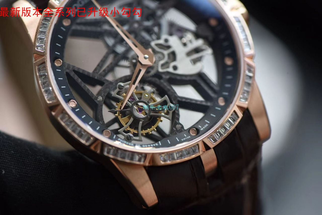 【BBR一比一超A高仿手表】Roger DubuisEXCALIBUR（王者系列）系列RDDBEX0393、RDDBEX0392 Tourbillon  wrist watch  / LJ028