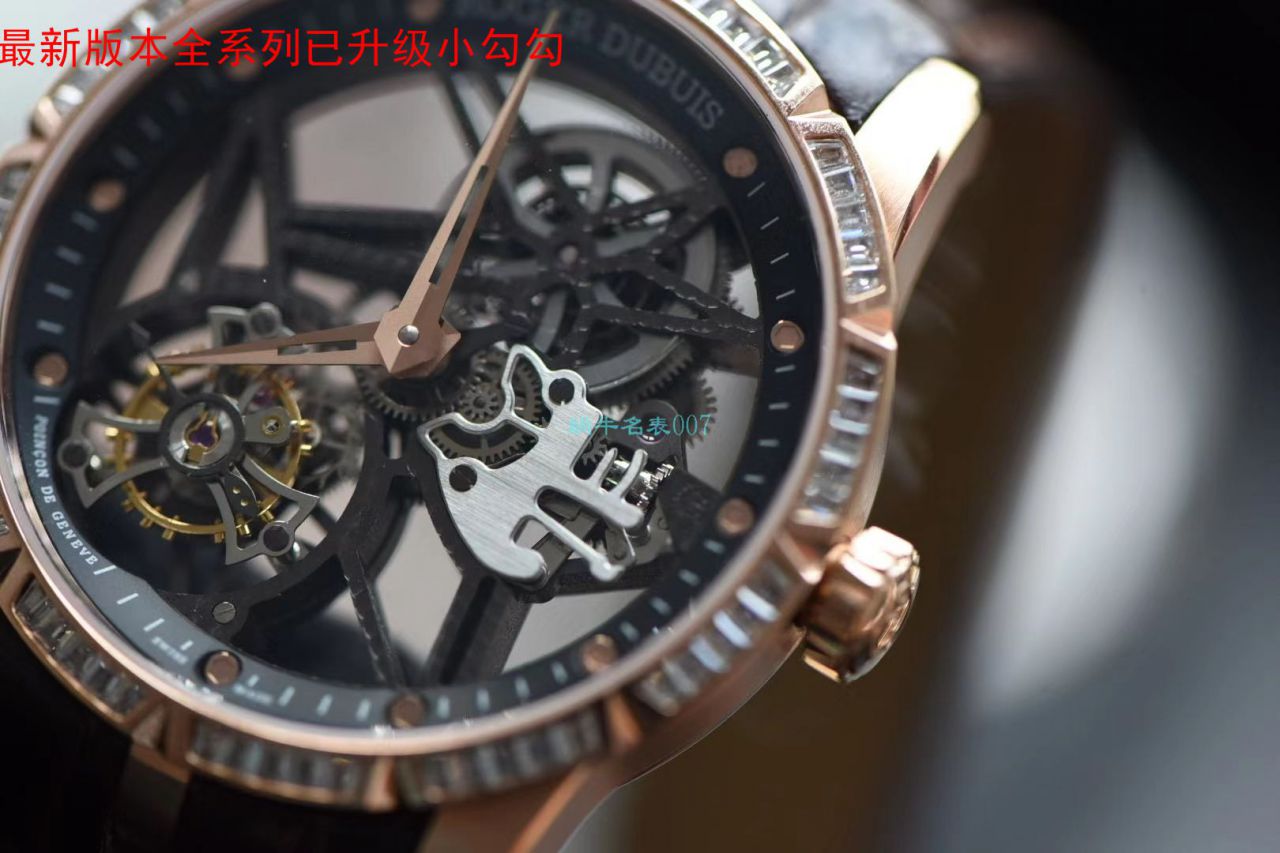 【BBR一比一超A高仿手表】Roger DubuisEXCALIBUR（王者系列）系列RDDBEX0393、RDDBEX0392 Tourbillon  wrist watch  / LJ028