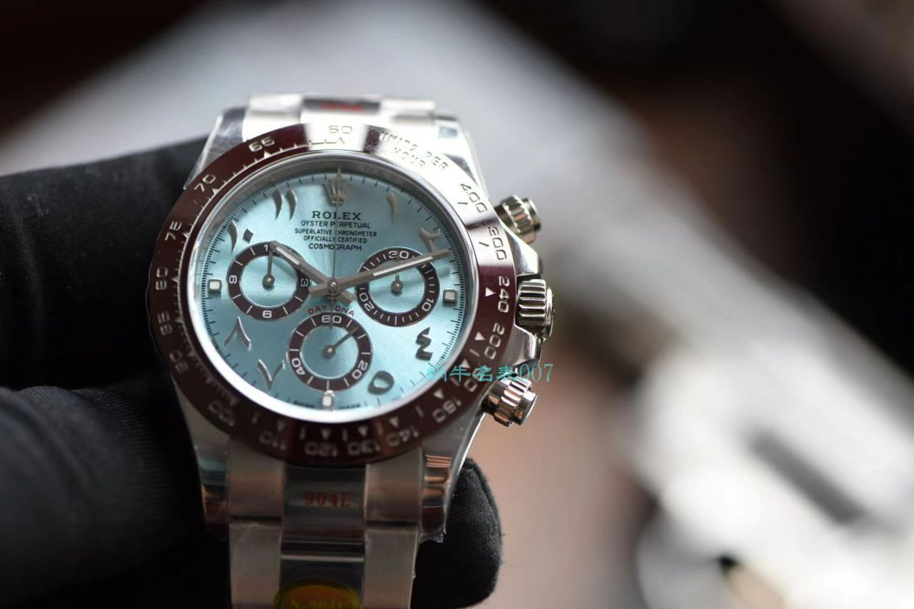 NOOB Factory  Rolex Daytona Ditongna  top 复刻高仿中东迪拜限量版116506-0004Middle East阿拉伯刻度 / R652
