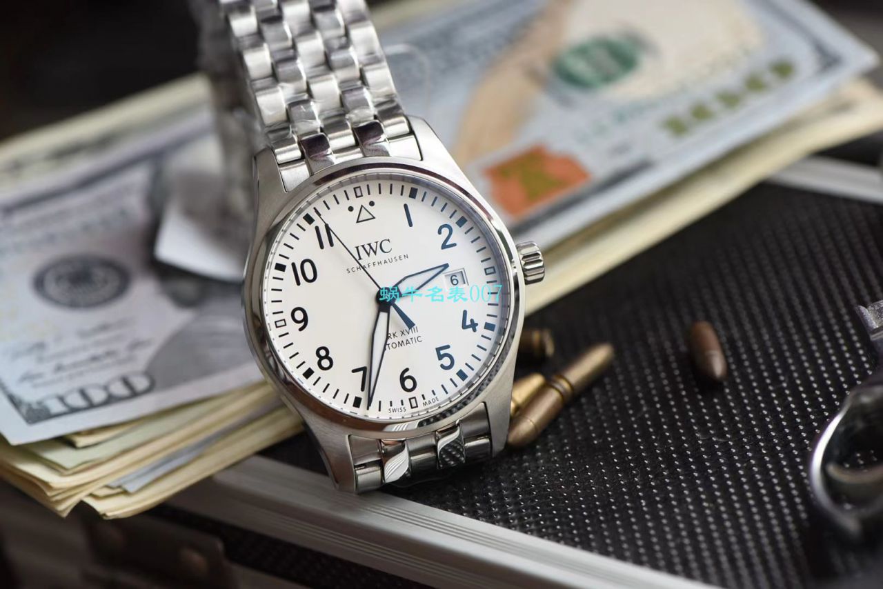 【 Video analysis 】V7 Factory  IWC  MARK XVII 钢带款 top 复刻高仿IW327002 wrist watch  / WG579