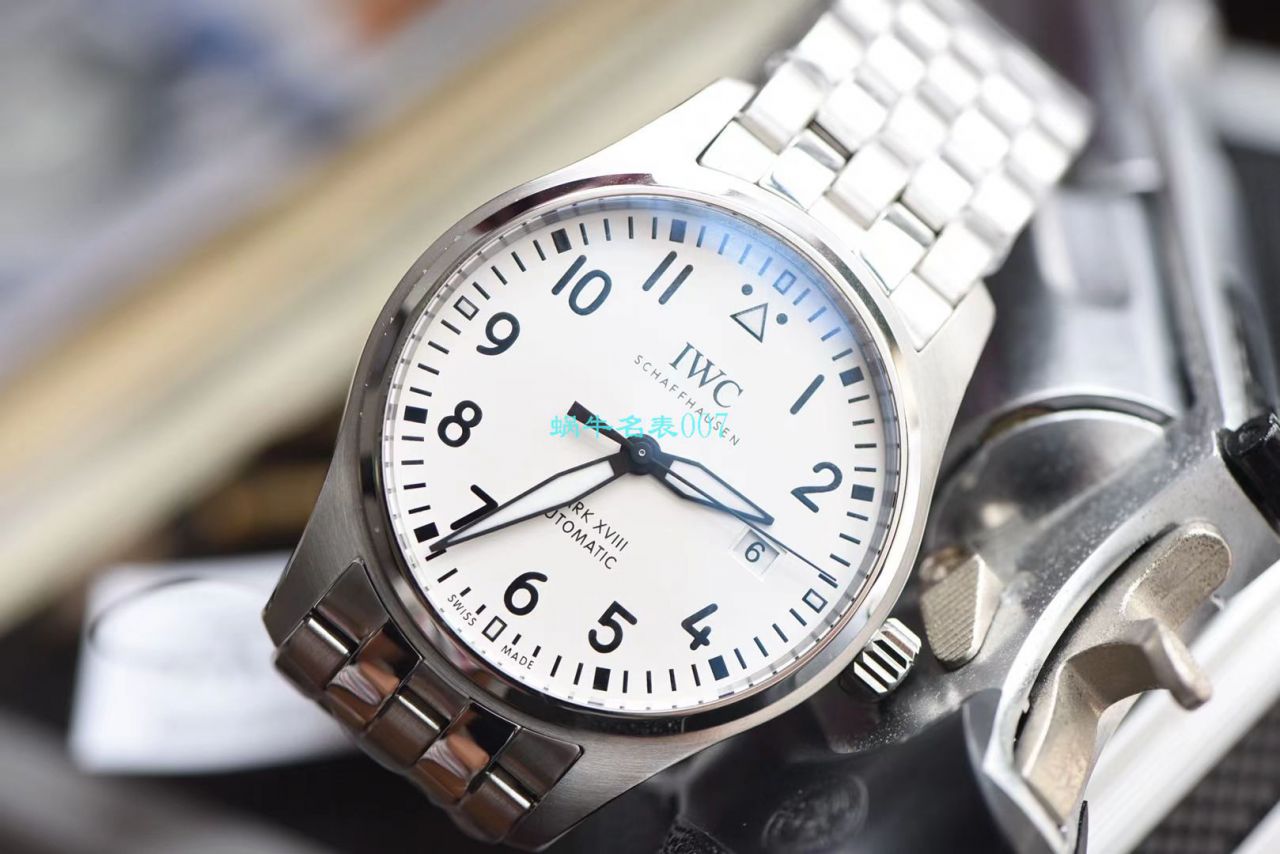 【 Video analysis 】V7 Factory  IWC  MARK XVII 钢带款 top 复刻高仿IW327002 wrist watch  / WG579