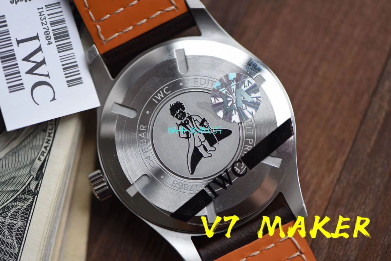 【 Video analysis 】V7 Factory  IWC  MARK XVII 钢带款 top 复刻高仿IW327002 wrist watch  / WG579