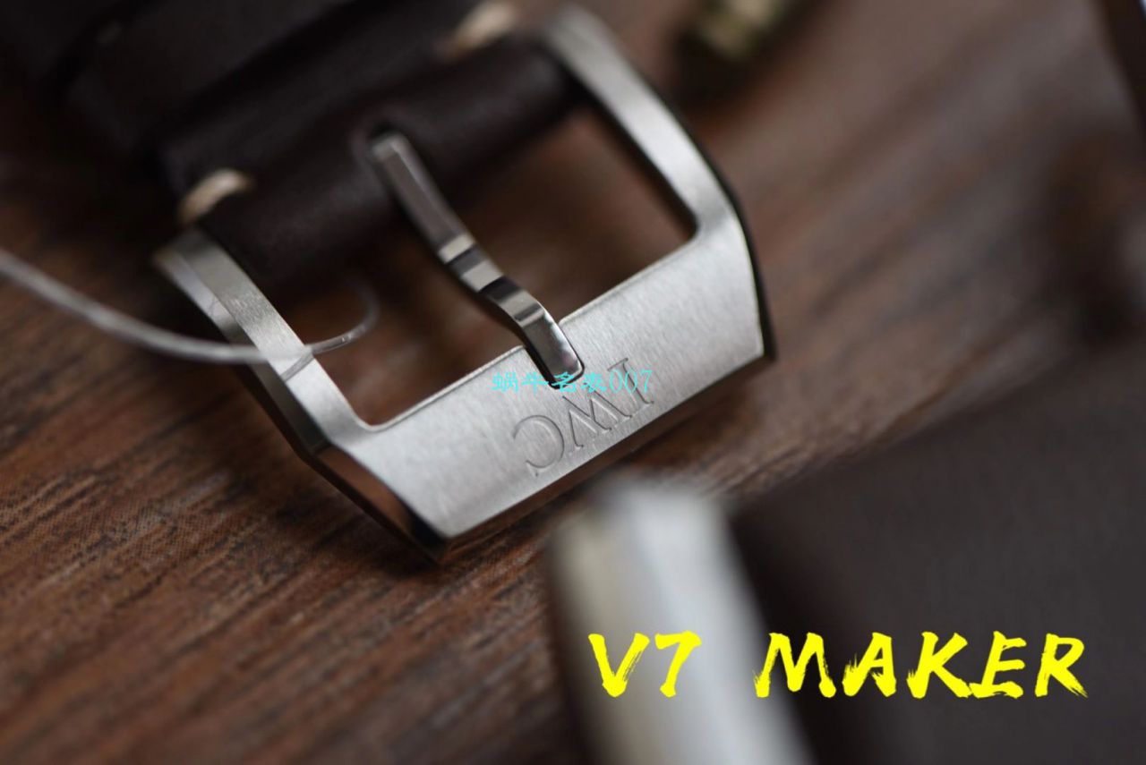【 Video analysis 】V7 Factory  IWC  MARK XVII 钢带款 top 复刻高仿IW327002 wrist watch  / WG579
