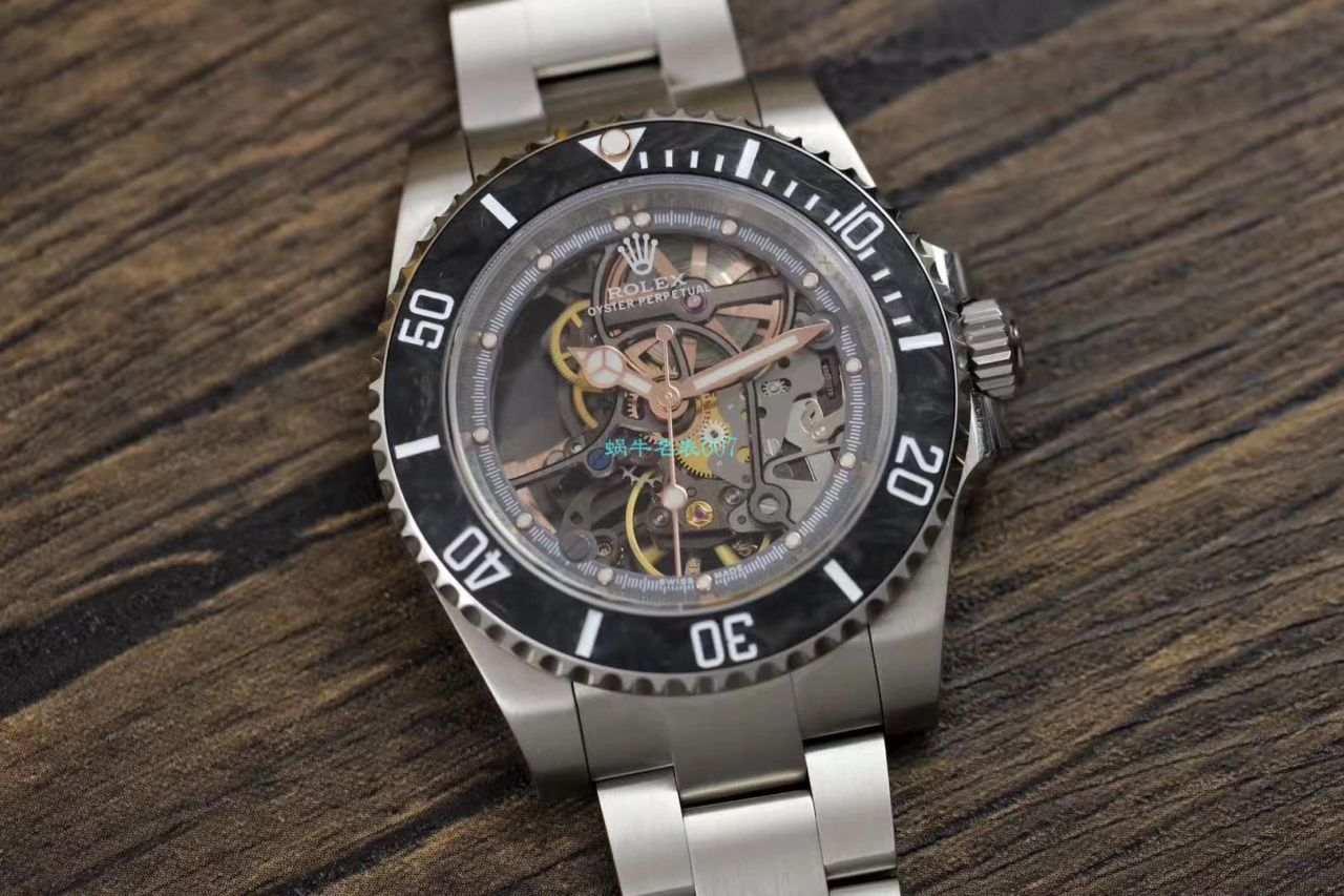 WWF Factory  Rolex 改装全镂空 Submariner 116610为原型 / R653