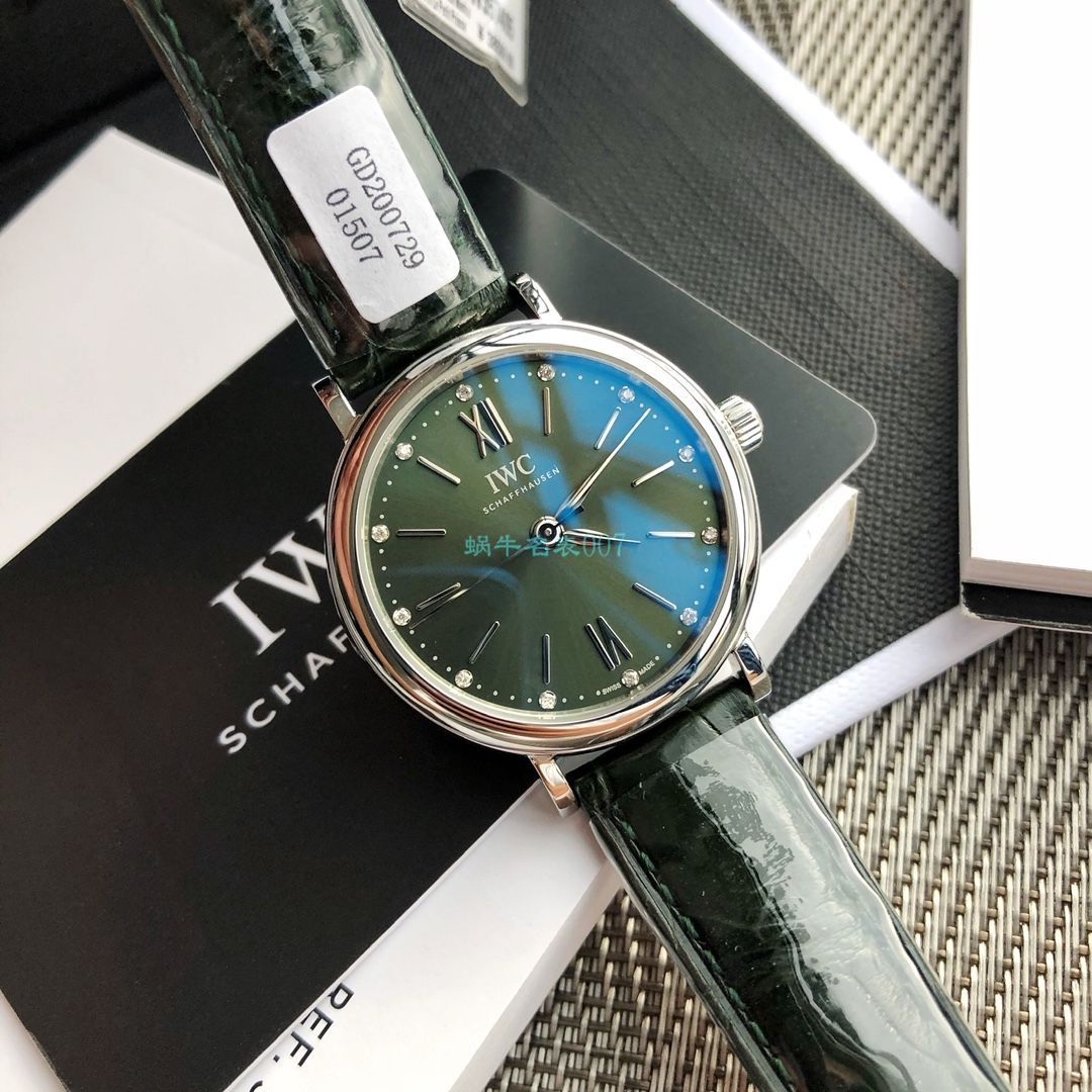 高端原单真钻 IWC 柏涛菲诺系列IW357405,IW357401女装 / WG580