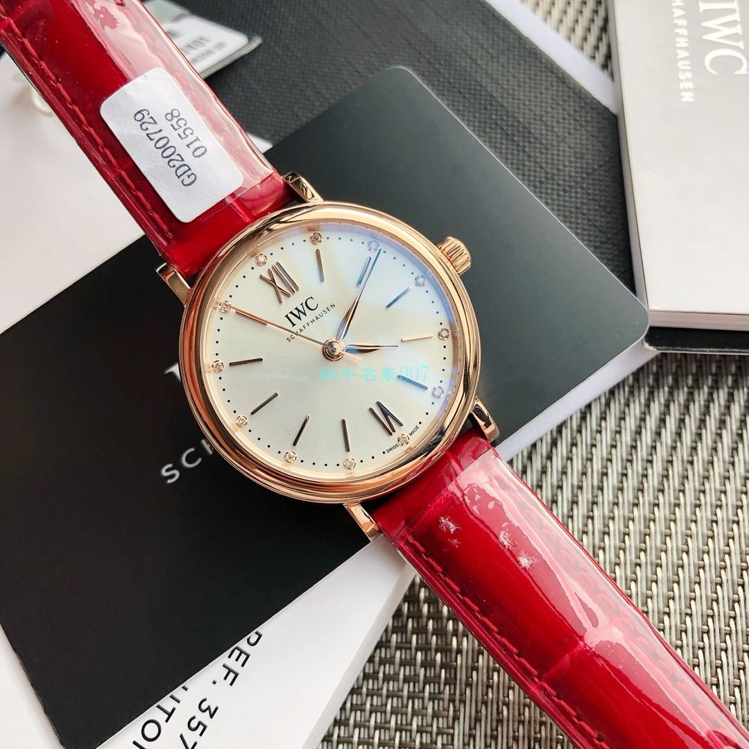 高端原单真钻 IWC 柏涛菲诺系列IW357405,IW357401女装 / WG580