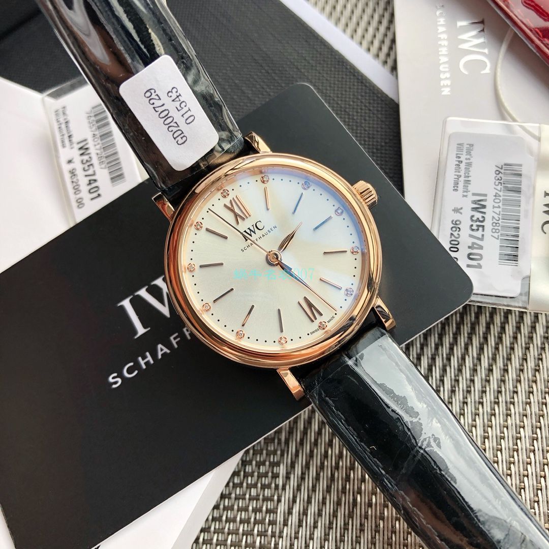 高端原单真钻 IWC 柏涛菲诺系列IW357405,IW357401女装 / WG580
