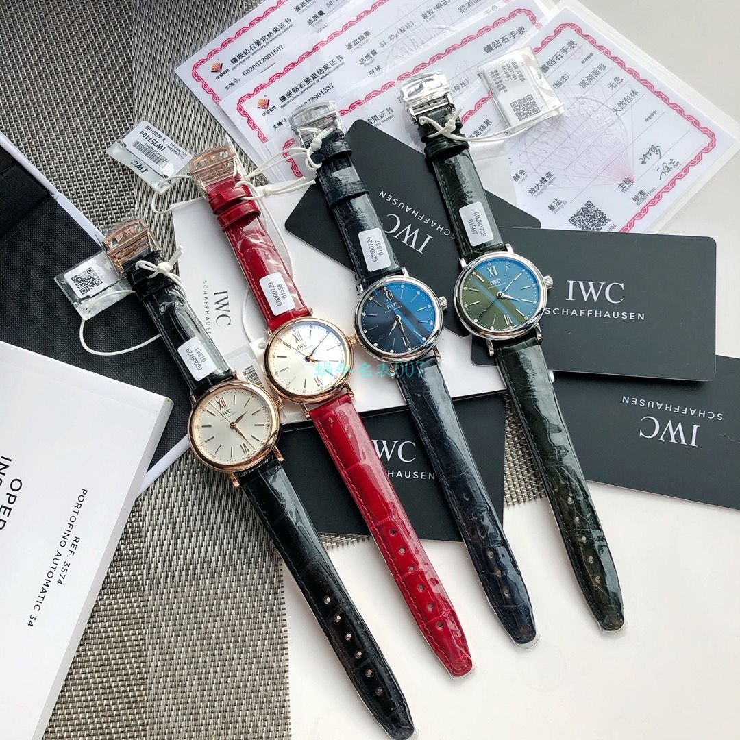 高端原单真钻 IWC 柏涛菲诺系列IW357405,IW357401女装 / WG580
