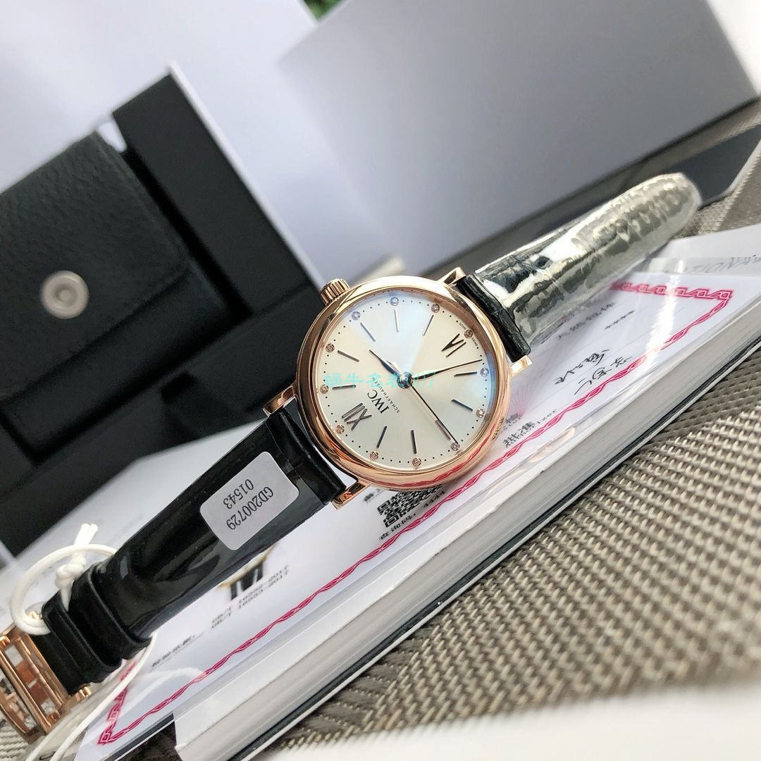 高端原单真钻 IWC 柏涛菲诺系列IW357405,IW357401女装 / WG580