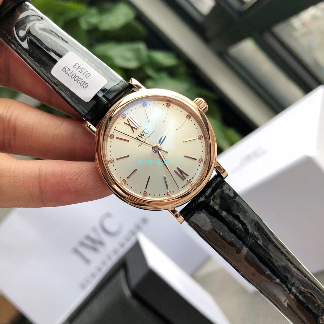 高端原单真钻 IWC 柏涛菲诺系列IW357405,IW357401女装 / WG580