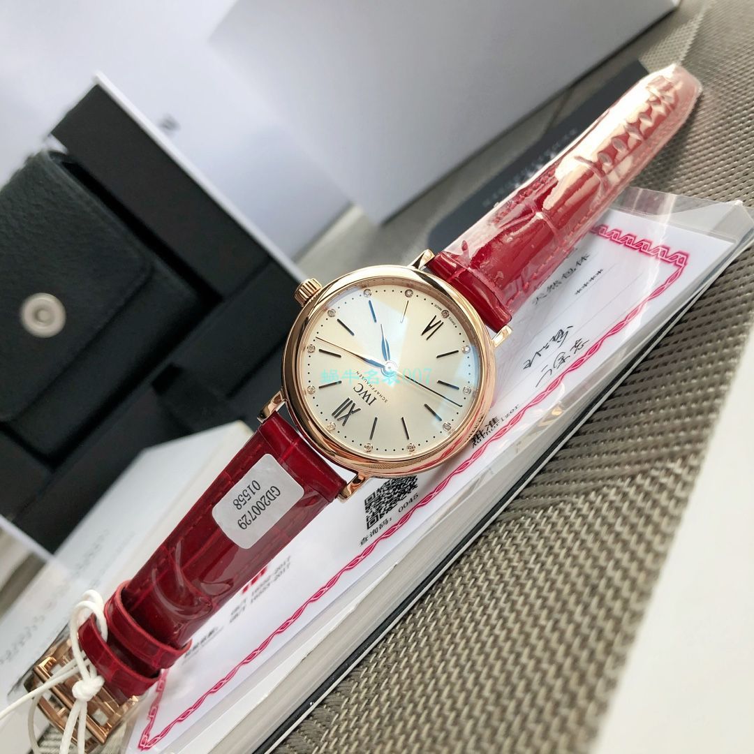 高端原单真钻 IWC 柏涛菲诺系列IW357405,IW357401女装 / WG580