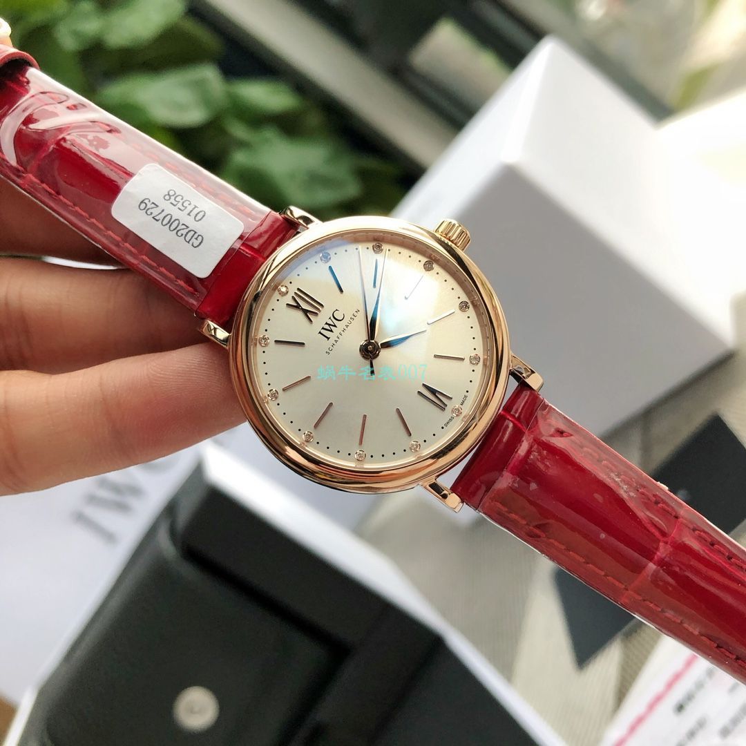 高端原单真钻 IWC 柏涛菲诺系列IW357405,IW357401女装 / WG580
