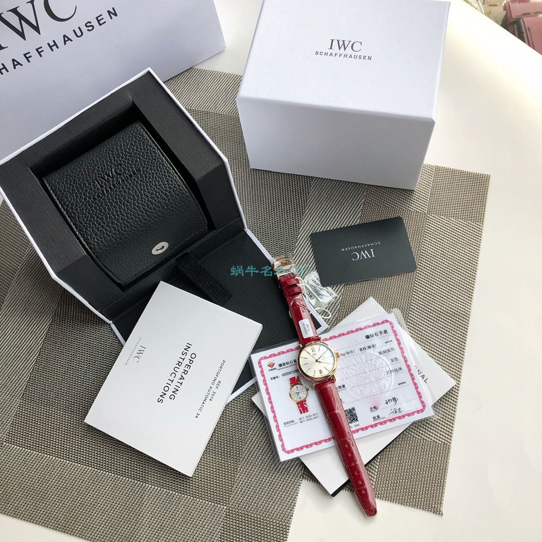 高端原单真钻 IWC 柏涛菲诺系列IW357405,IW357401女装 / WG580