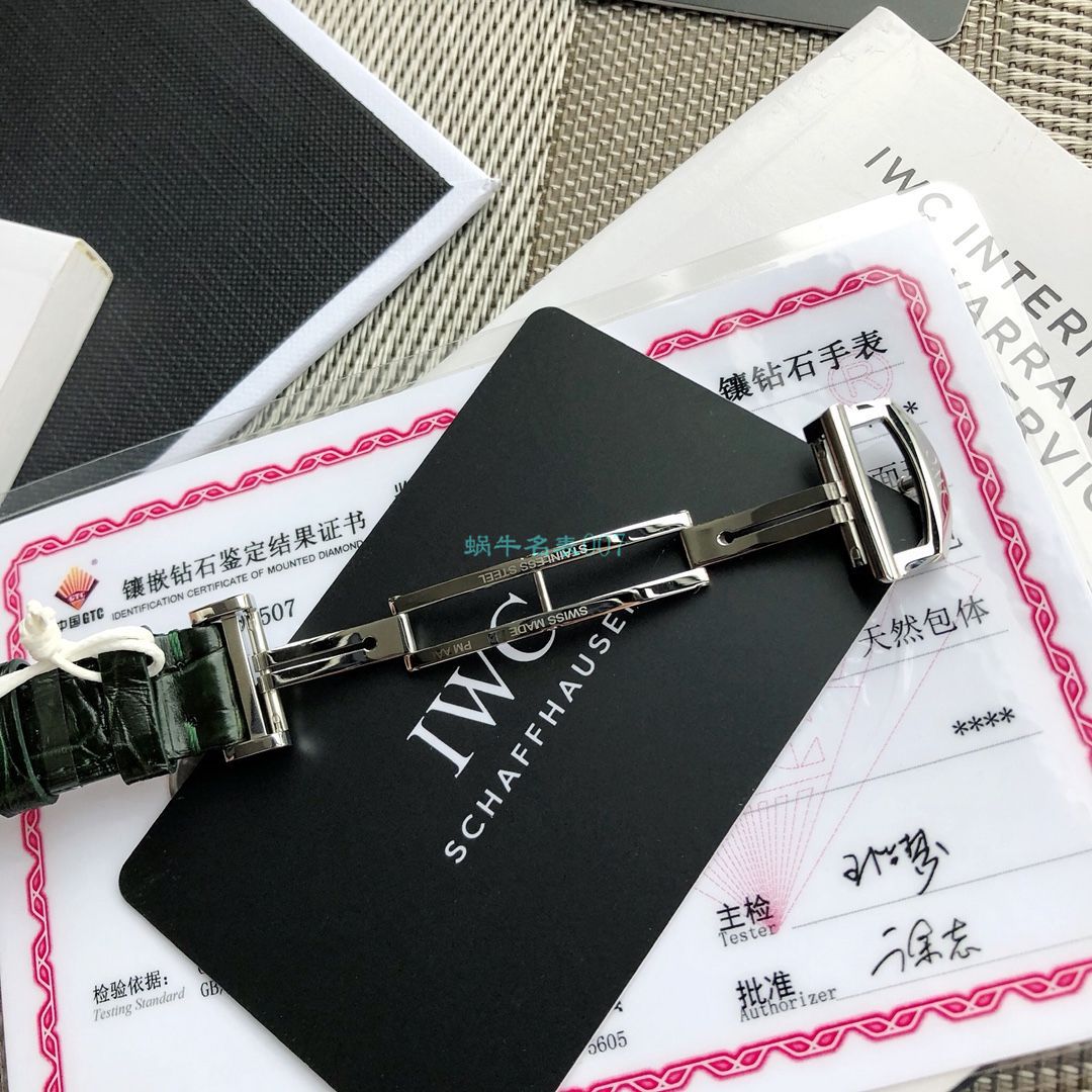 高端原单真钻 IWC 柏涛菲诺系列IW357405,IW357401女装 / WG580