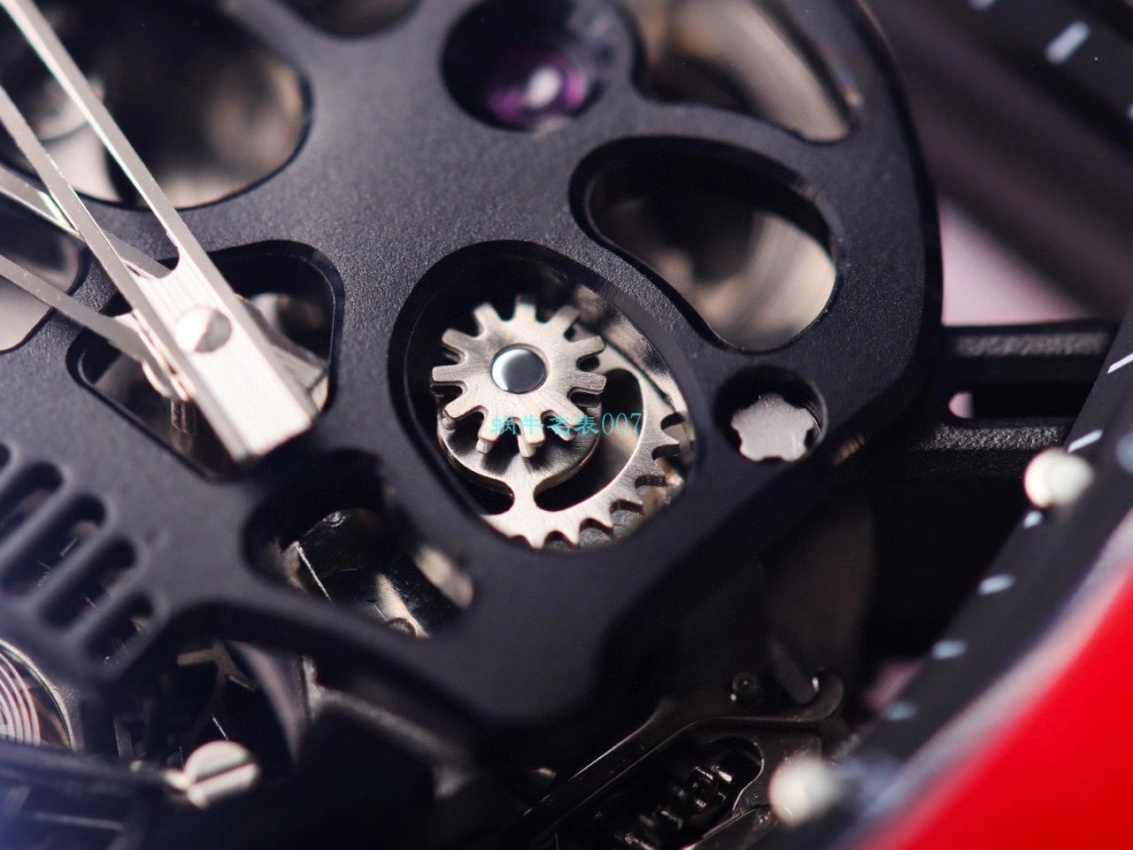 JB Factory  RICHARD MILLE RM52-01真 Tourbillon  carbon fiber 骷髅头鬼王 / RM052JB