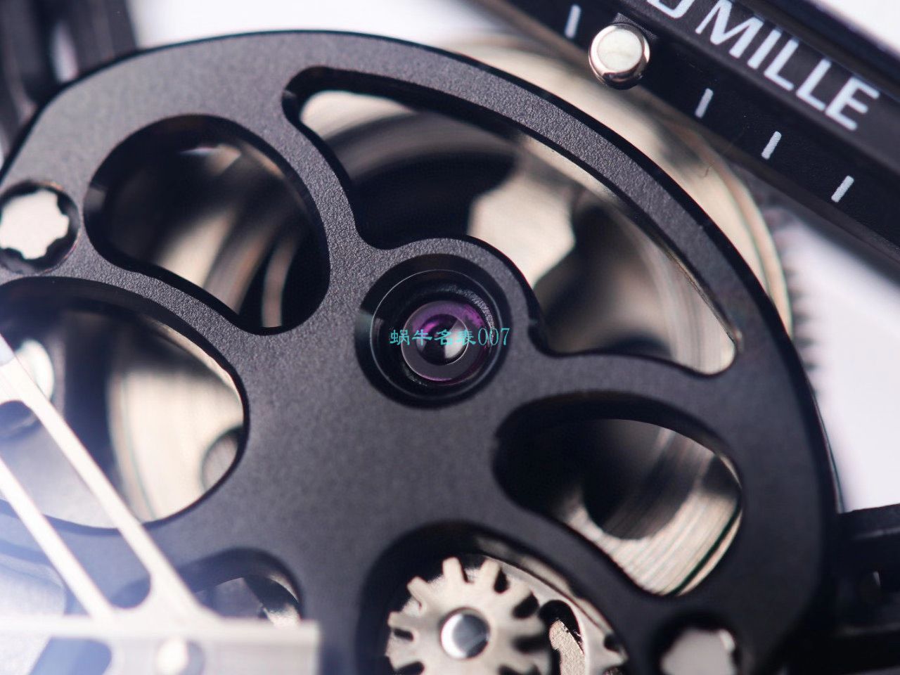 JB Factory  RICHARD MILLE RM52-01真 Tourbillon  carbon fiber 骷髅头鬼王 / RM052JB