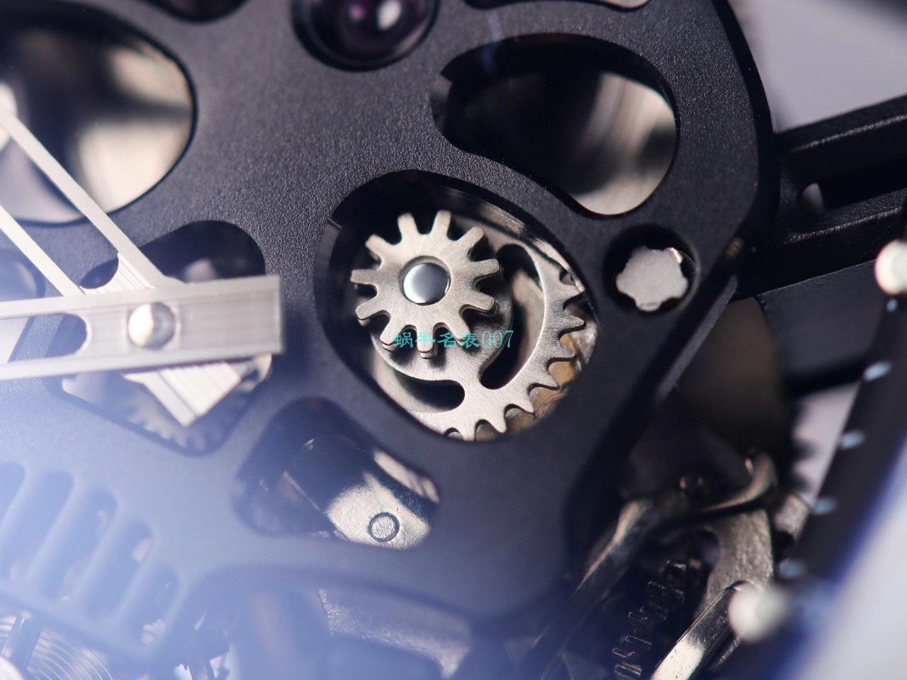JB Factory  RICHARD MILLE RM52-01真 Tourbillon  carbon fiber 骷髅头鬼王 / RM052JB