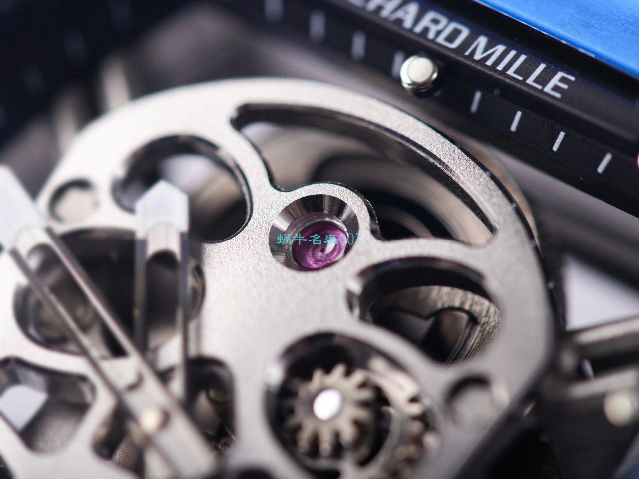 JB Factory  RICHARD MILLE RM52-01真 Tourbillon  carbon fiber 骷髅头鬼王 / RM052JB