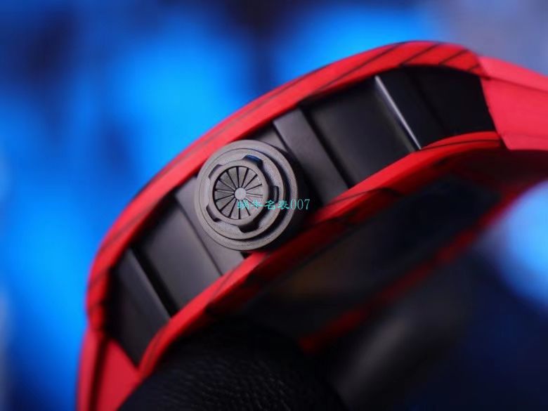 JB Factory  RICHARD MILLE RM52-01真 Tourbillon  carbon fiber 骷髅头鬼王 / RM052JB