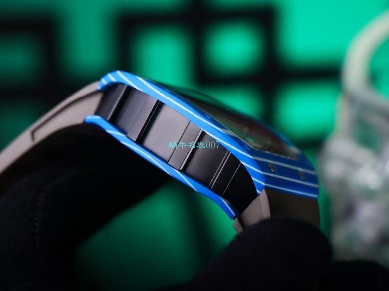 JB Factory  RICHARD MILLE RM52-01真 Tourbillon  carbon fiber 骷髅头鬼王 / RM052JB