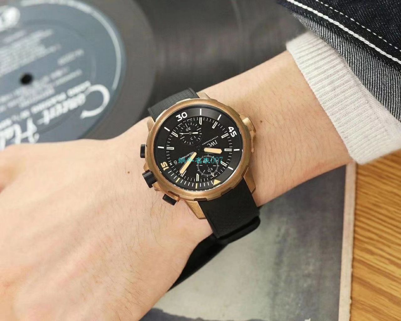 V6 Factory  IWC 海洋时计高仿手表IW379503青铜达尔文探险之旅特别版  / WG582