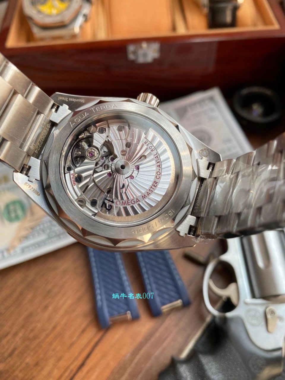 VS Factory OMEGA Seamaster 150米220.10.43.22.03.001 top 复刻高仿限量版世界时 wrist watch  / VS732