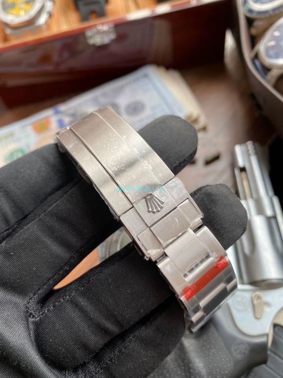 【真钻 copy customized 】 Rolex 渐变蓝鬼王手表m126660-0002订制8颗VS八心八箭真钻刻度 top 复刻高仿 / R658