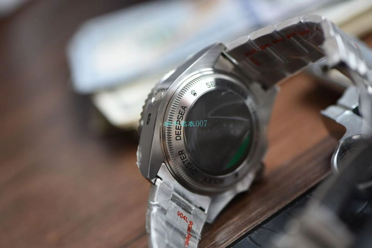 【真钻 copy customized 】 Rolex 渐变蓝鬼王手表m126660-0002订制8颗VS八心八箭真钻刻度 top 复刻高仿 / R658