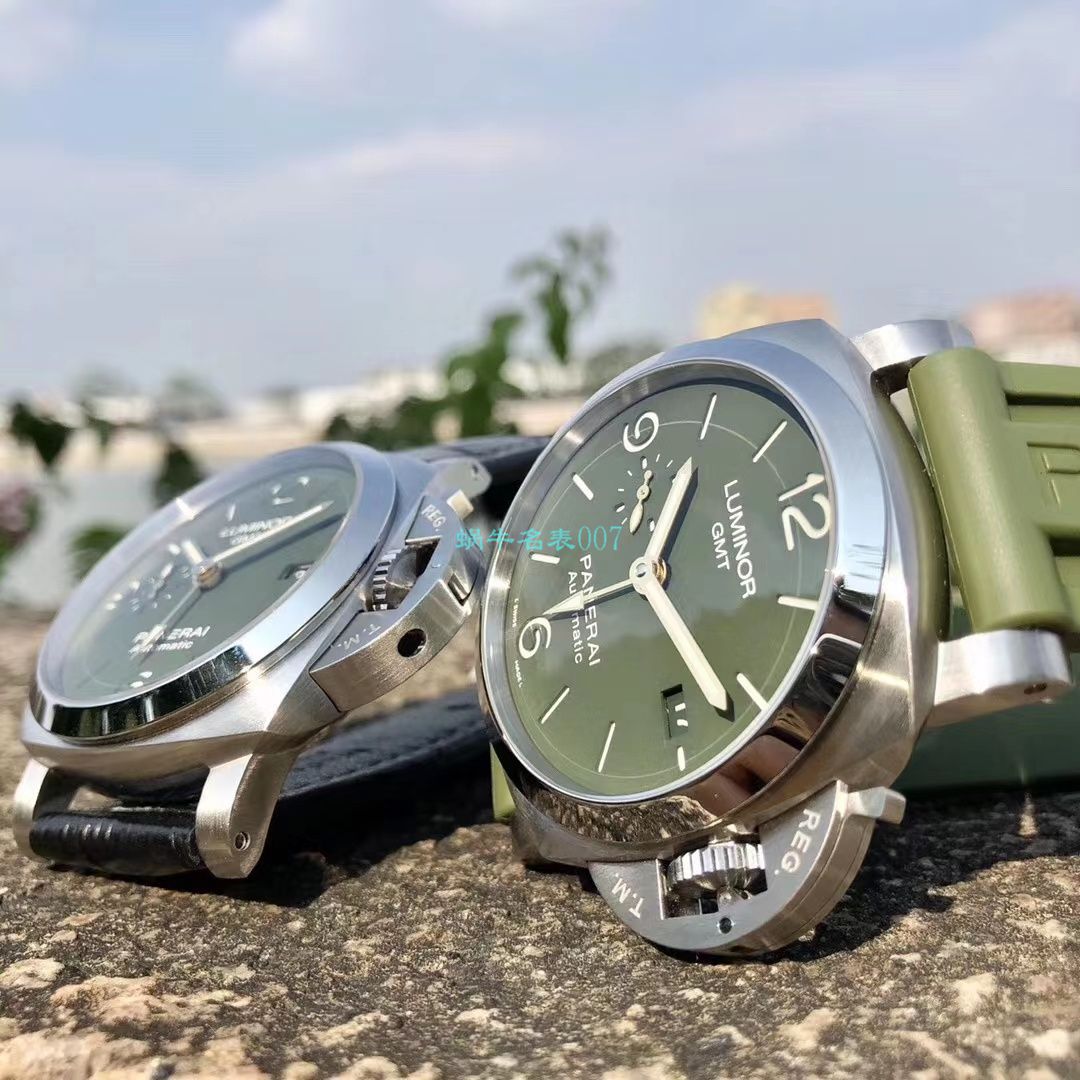 VS Factory Panerai PAM01056，PAM1056绿盘GMT复刻高仿手表 / PAM1056