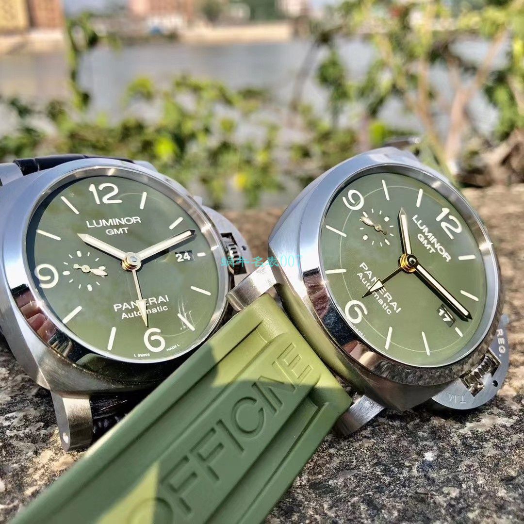 VS Factory Panerai PAM01056，PAM1056绿盘GMT复刻高仿手表 / PAM1056