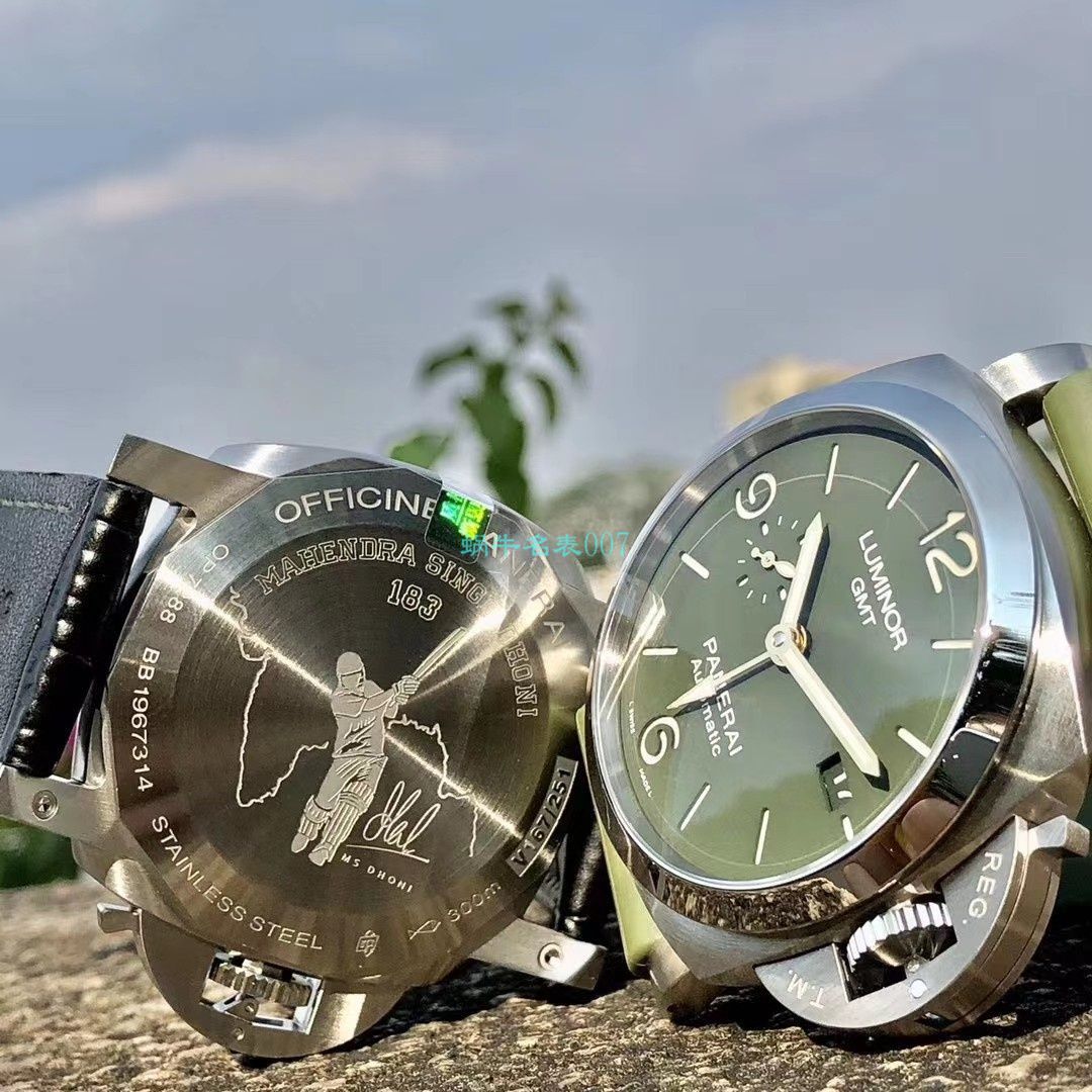 VS Factory Panerai PAM01056，PAM1056绿盘GMT复刻高仿手表 / PAM1056