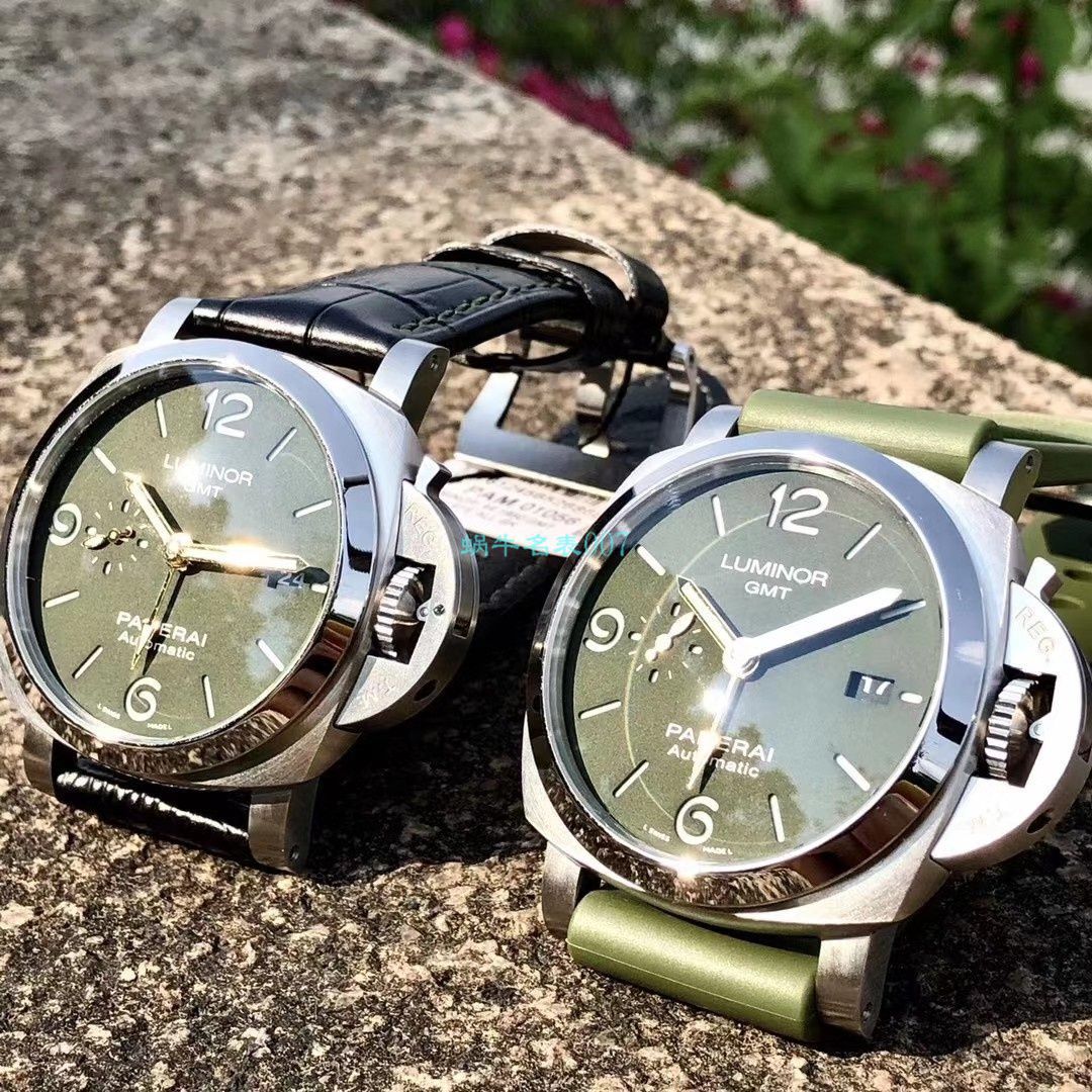 VS Factory Panerai PAM01056，PAM1056绿盘GMT复刻高仿手表 / PAM1056