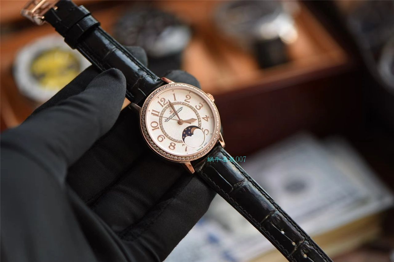 【 Video analysis 】JL超A高仿 Jaeger-LeCoultre 约会女士手表Q3572430，3578430 wrist watch  / JJ192