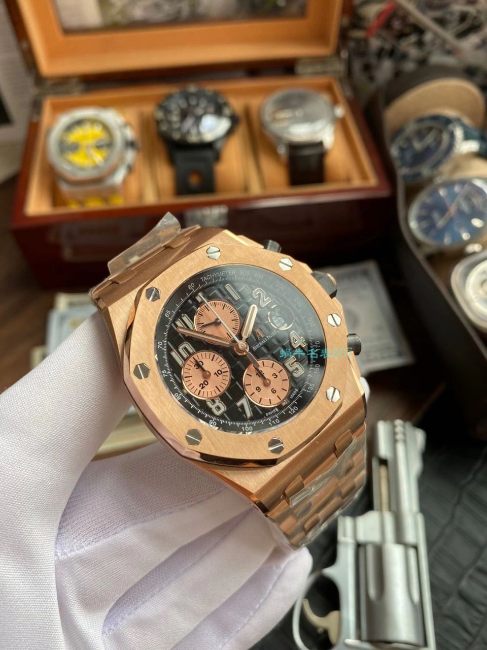 JF Factory Audemars Piguet  Royal Oak Offshore 复刻高仿手表26470OR.OO.1000OR.03 wrist watch  / AP217