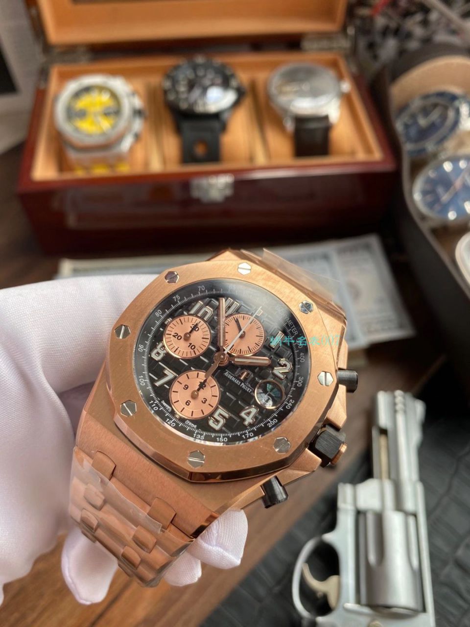 JF Factory Audemars Piguet  Royal Oak Offshore 复刻高仿手表26470OR.OO.1000OR.03 wrist watch  / AP217