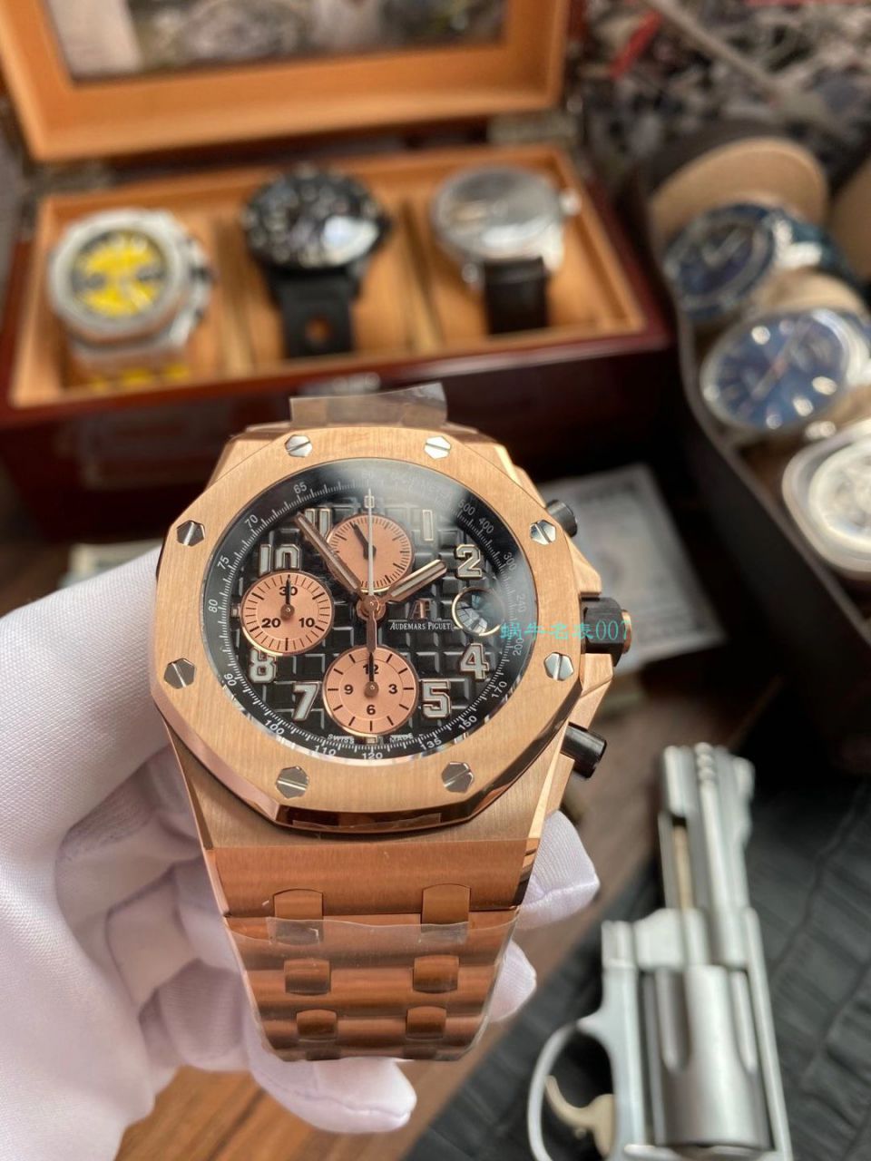 JF Factory Audemars Piguet  Royal Oak Offshore 复刻高仿手表26470OR.OO.1000OR.03 wrist watch  / AP217