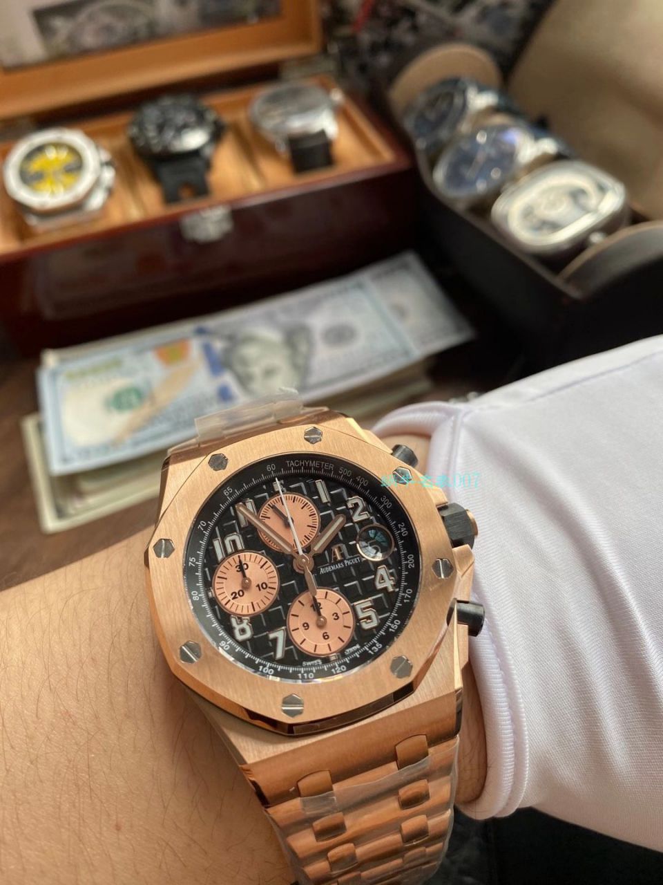 JF Factory Audemars Piguet  Royal Oak Offshore 复刻高仿手表26470OR.OO.1000OR.03 wrist watch  / AP217