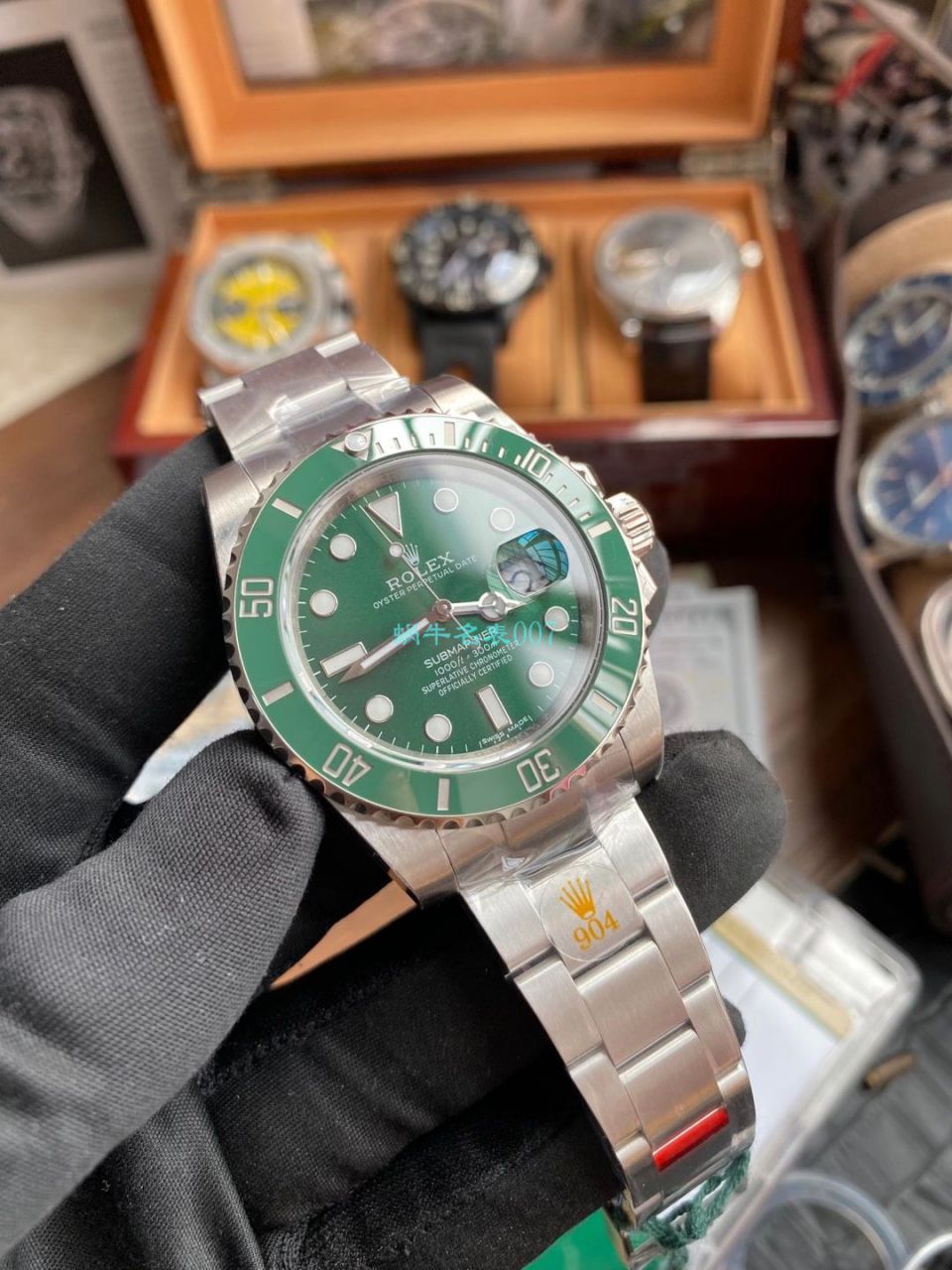 HBB-V6 Factory  Rolex  Submariner 1比1复刻手表116610LV-97200 / R660