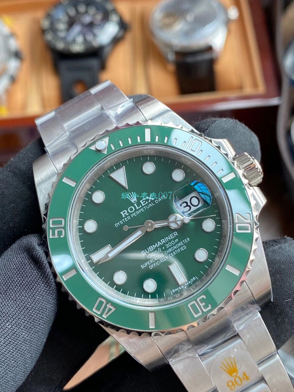 HBB-V6 Factory  Rolex  Submariner 1比1复刻手表116610LV-97200 / R660