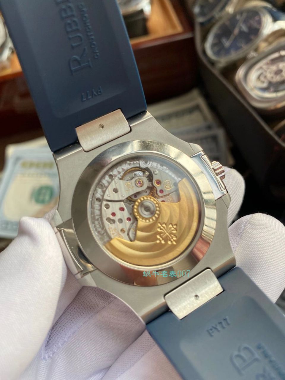 【 Video analysis 】GR Factory  PATEK PHILIPPE 真月相 Nautilus 1比1高仿复刻手表V2版本5726/1A-014 / BD332