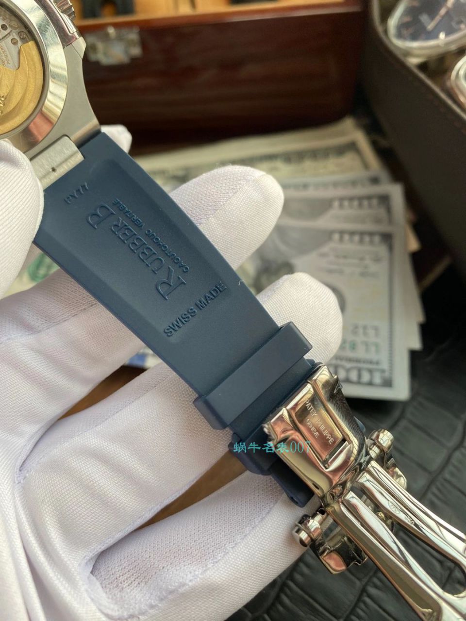 【 Video analysis 】GR Factory  PATEK PHILIPPE 真月相 Nautilus 1比1高仿复刻手表V2版本5726/1A-014 / BD332