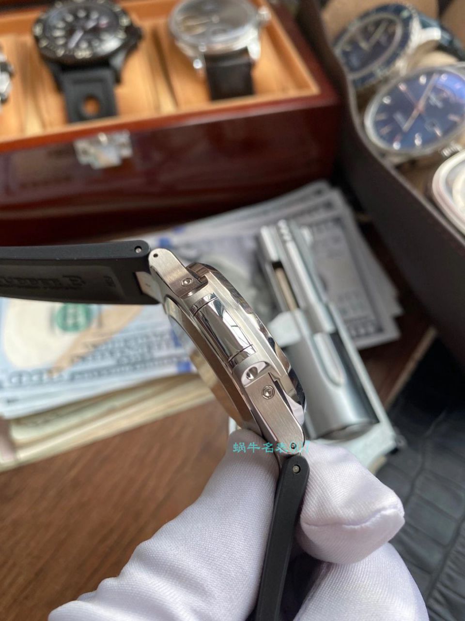 【 Video analysis 】GR Factory  PATEK PHILIPPE 真月相 Nautilus 1比1高仿复刻手表V2版本5726/1A-014 / BD332