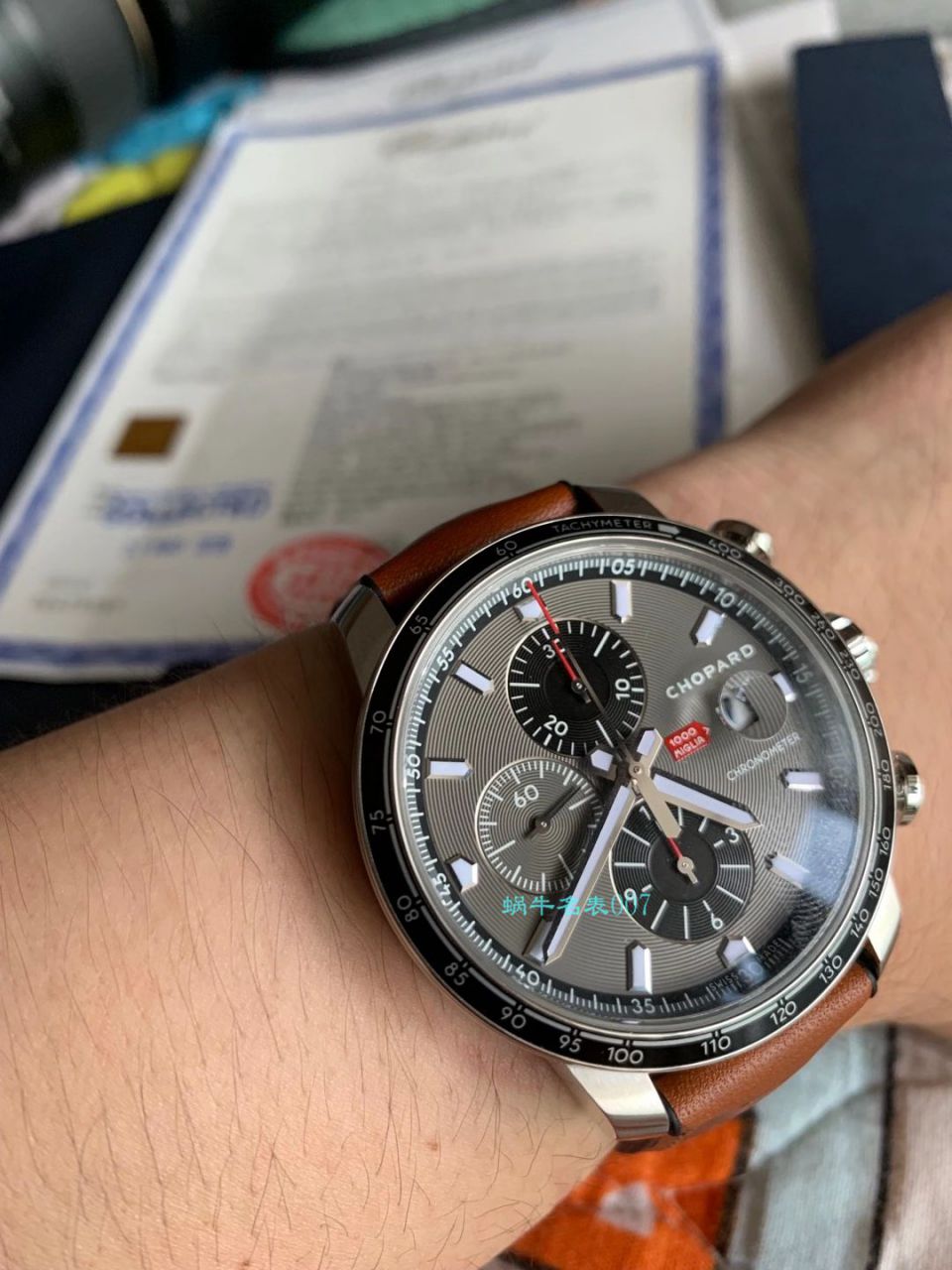 V7 Factory  Chopard 经典赛车系列复刻高仿168571-3004，168571-6002 wrist watch  / XB068