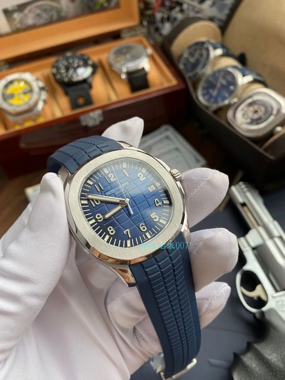 【 Video analysis 】ZF Factory  PATEK PHILIPPE AQUANAUT手雷V3版 top 复刻高仿手表5168G-001 wrist watch  / BD333