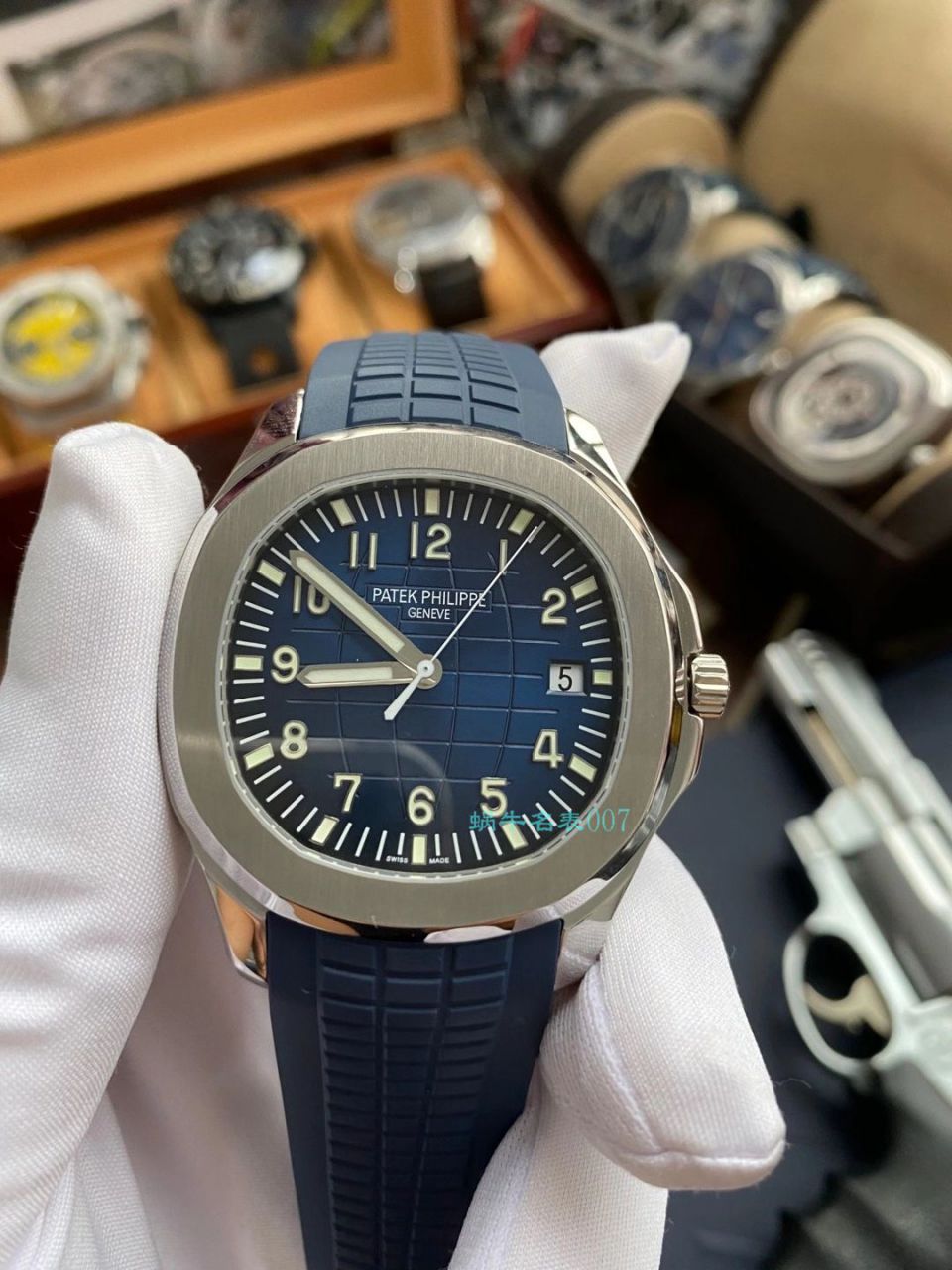 【 Video analysis 】ZF Factory  PATEK PHILIPPE AQUANAUT手雷V3版 top 复刻高仿手表5168G-001 wrist watch  / BD333