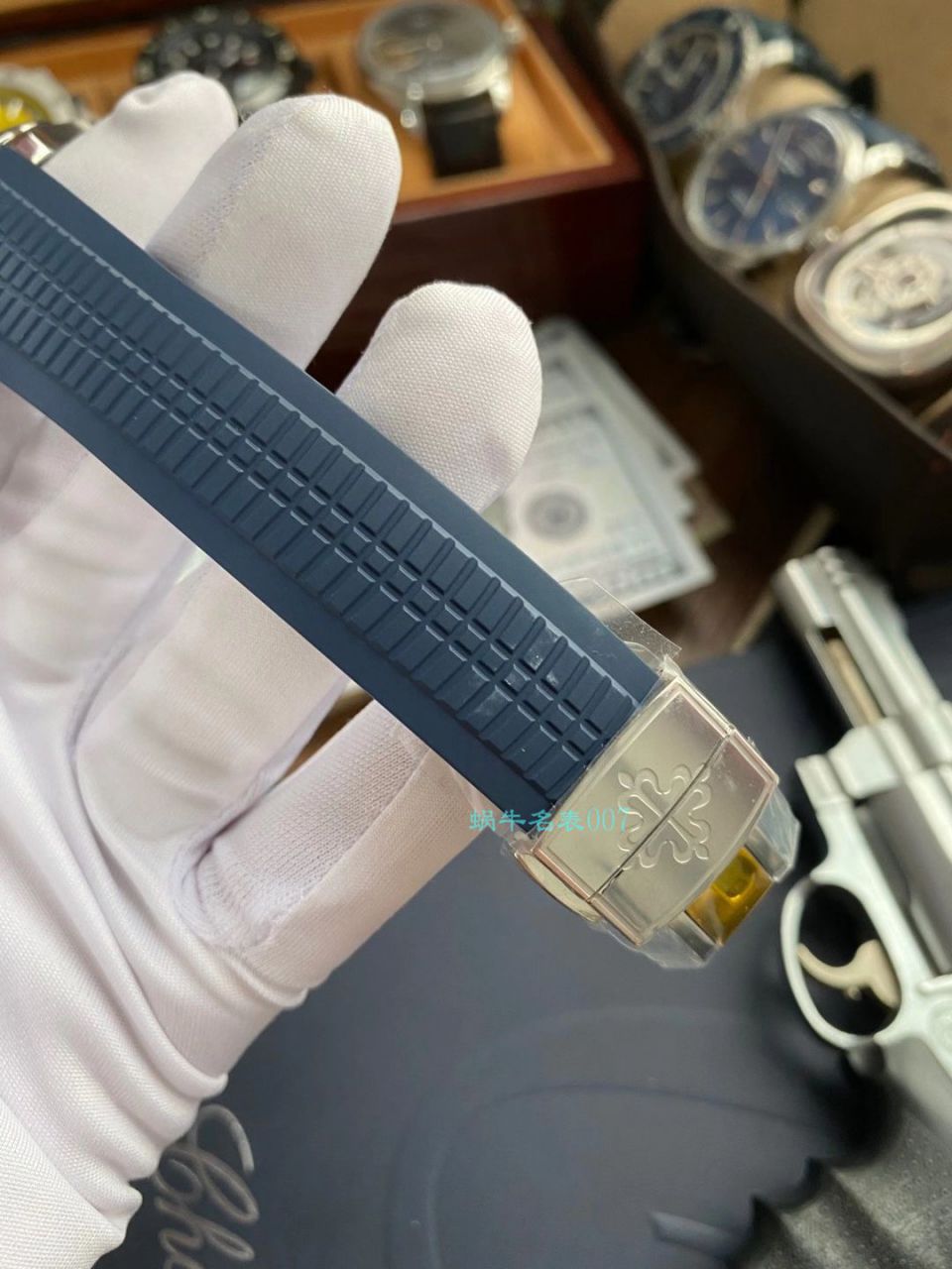 【 Video analysis 】ZF Factory  PATEK PHILIPPE AQUANAUT手雷V3版 top 复刻高仿手表5168G-001 wrist watch  / BD333