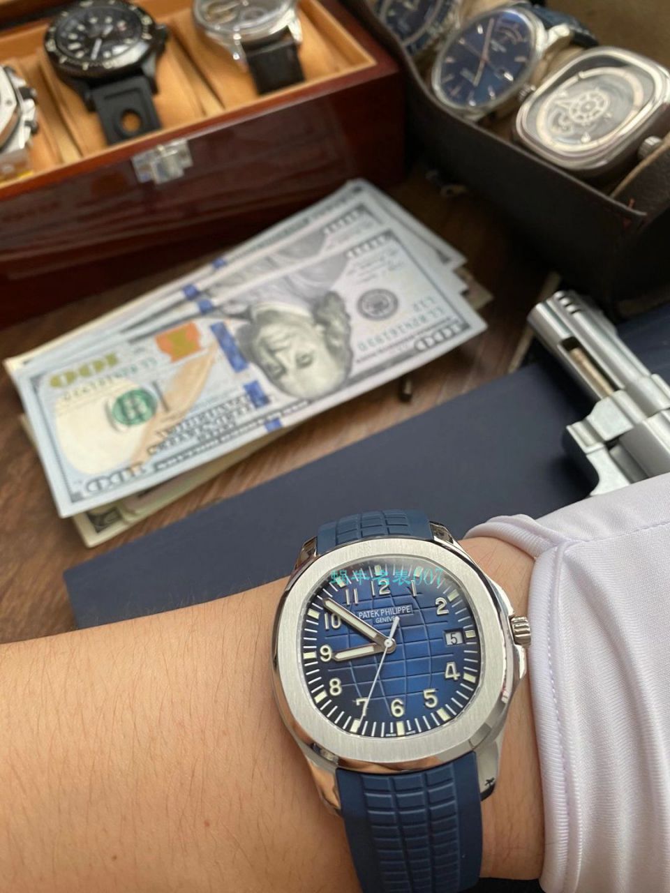 【 Video analysis 】ZF Factory  PATEK PHILIPPE AQUANAUT手雷V3版 top 复刻高仿手表5168G-001 wrist watch  / BD333