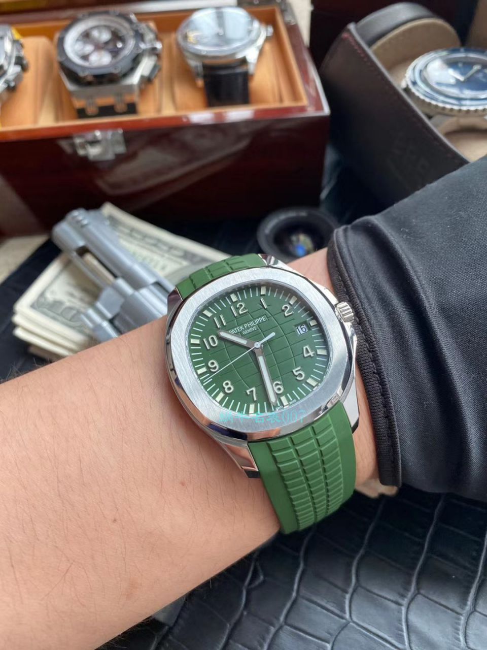 【 Video analysis 】ZF Factory  PATEK PHILIPPE AQUANAUT手雷V3版 top 复刻高仿手表5168G-001 wrist watch  / BD333