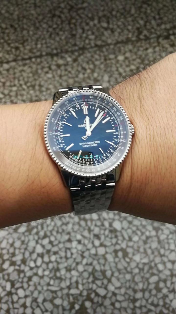 V7 Factory 官网 Breitling 航空计时1系列 top 复刻高仿A17326211C1A1 wrist watch  / BL182