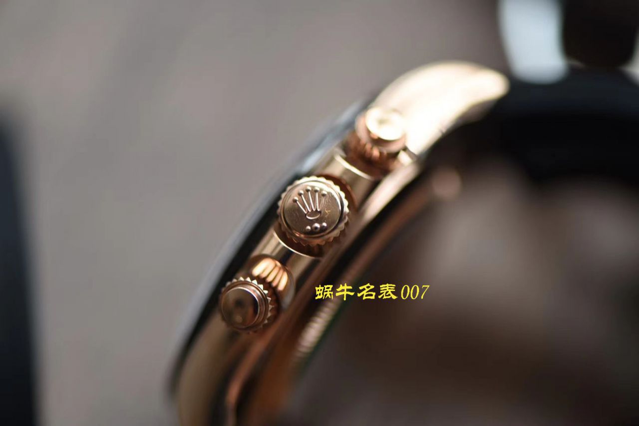 【 Video analysis 】N Factory  Rolex 4130 Ditongna  top 复刻高仿手表咖啡猫m116515ln-0041 wrist watch  / R663